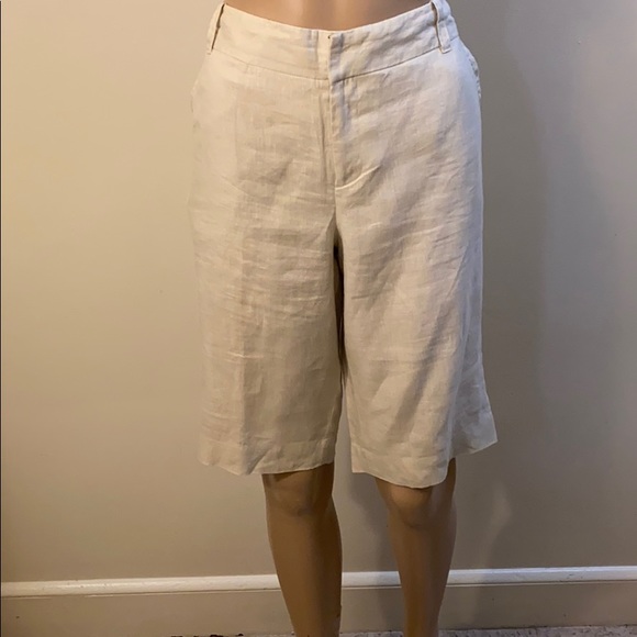 💯 Linen Shorts For The Republic - Picture 1 of 3